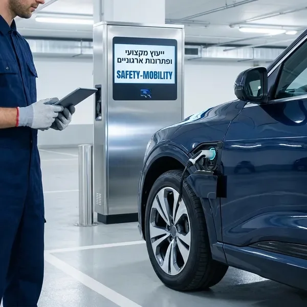 הדרכה מקצועית לרכב חשמלי והיברידי