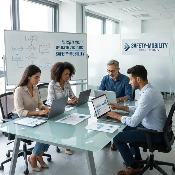 צוות מקצועי מפתח פתרונות בטיחות ארגוניים